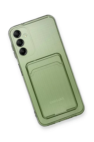 Samsung Galaxy A35 5G Kılıf Kart Şeffaf Silikon - Şeffaf