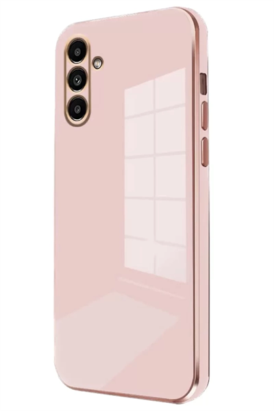 Samsung Galaxy A35 5G Kılıf Volet Silikon - Pembe