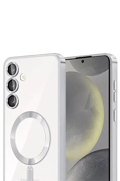 Samsung Galaxy A35 5G Kross Magneticsafe Kapak - Gümüş