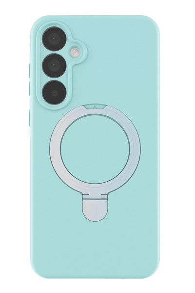 Samsung Galaxy A35 5G Regal Magsafe Standlı Kapak - Su Yeşili