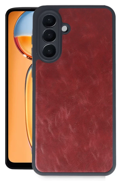 Samsung Galaxy A36 Kılıf Aras Deri Kapak - Bordo