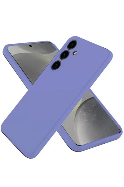 Samsung Galaxy A36 Kılıf First Silikon - Lila