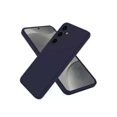 Samsung Galaxy A36 Kılıf First Silikon - Lacivert