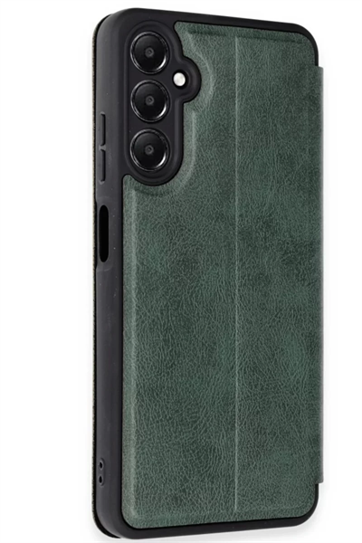 Samsung Galaxy A36 Kılıf Flip Cover - Koyu Yeşil