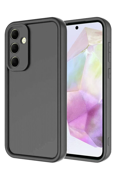 Samsung Galaxy A36 Kılıf Viera Silikon - Gri