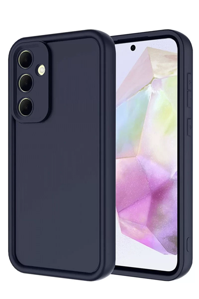 Samsung Galaxy A36 Kılıf Viera Silikon - Lacivert