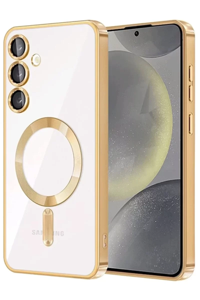 Samsung Galaxy A36 Kross Magneticsafe Kapak - Gold