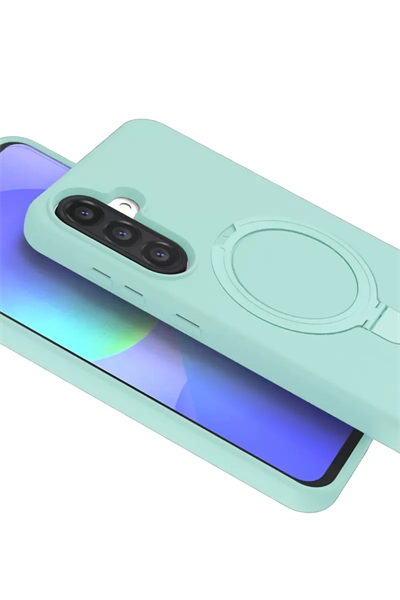 Samsung Galaxy A36 Regal Magsafe Standlı Kapak - Su Yeşili