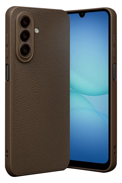 Samsung Galaxy A37 5G Thermax Silikon Kılıf - Kahverengi