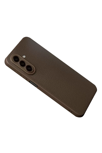 Samsung Galaxy A37 5G Thermax Silikon Kılıf - Kahverengi