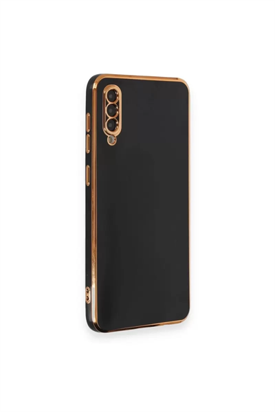 Samsung Galaxy A50 Kılıf Volet Silikon - Siyah