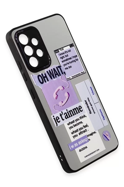 Samsung Galaxy A52 Kılıf Mirror Desenli Kapak - Mirror - 4