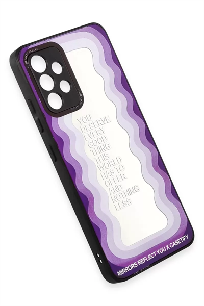 Samsung Galaxy A52 Kılıf Mirror Desenli Kapak - Mirror - 5