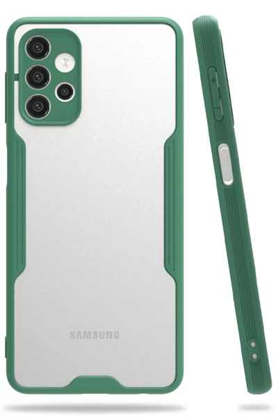 Samsung Galaxy A52 Kılıf Platin Silikon - Yeşil