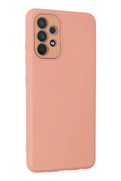 Samsung Galaxy A53 5G Kılıf Lansman Glass Kapak - Pembe