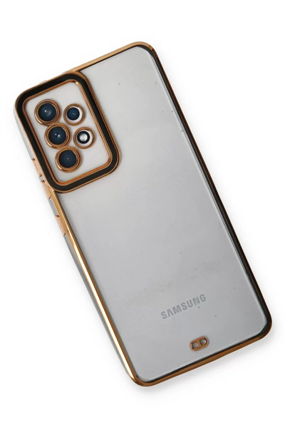 Samsung Galaxy A53 5G Kılıf Liva Lens Silikon - Siyah