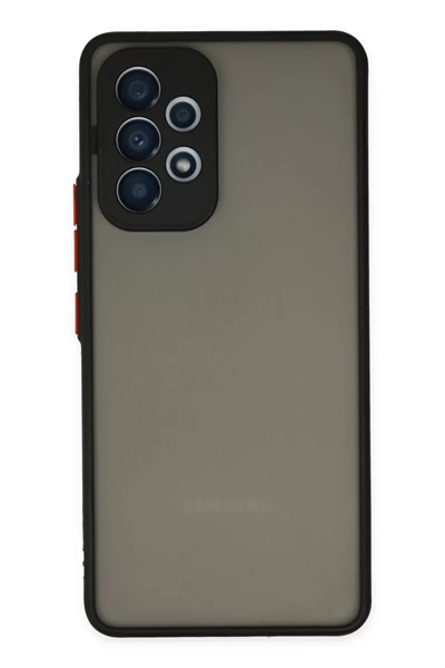 Samsung Galaxy A53 5G Kılıf Montreal Silikon Kapak - Siyah