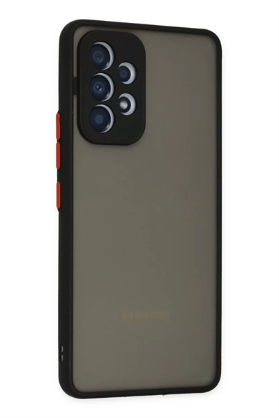 Samsung Galaxy A53 5G Kılıf Montreal Silikon Kapak - Siyah