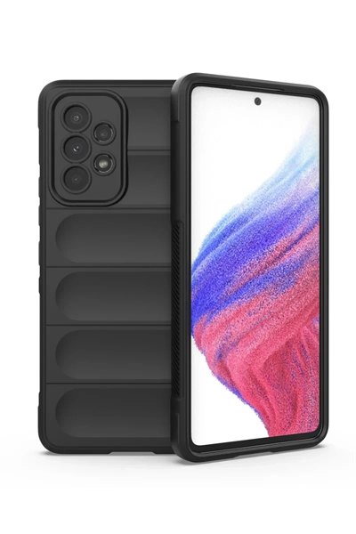 Samsung Galaxy A53 5G Kılıf Optimum Silikon - Siyah