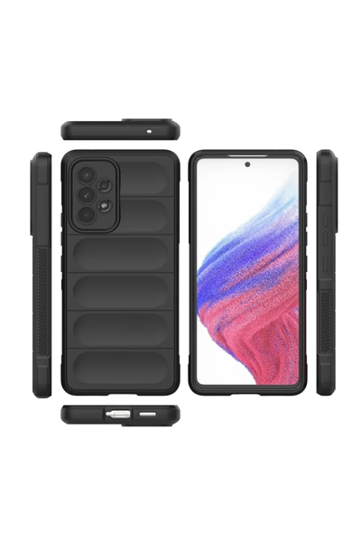 Samsung Galaxy A53 5G Kılıf Optimum Silikon - Siyah