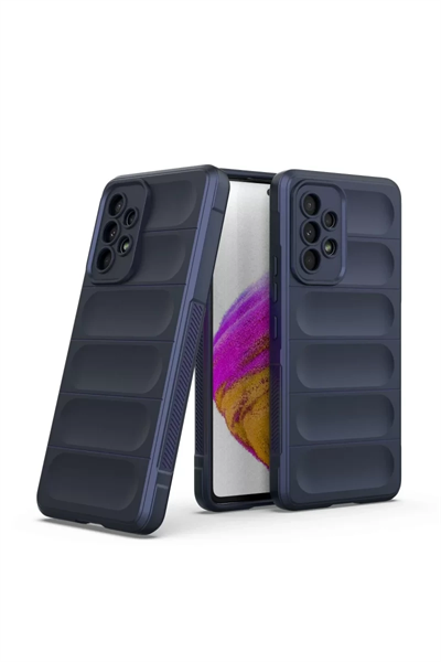 Samsung Galaxy A53 5G Kılıf Optimum Silikon - Lacivert