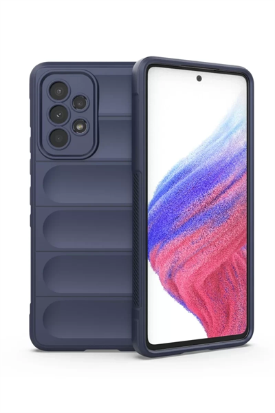 Samsung Galaxy A53 5G Kılıf Optimum Silikon - Lacivert