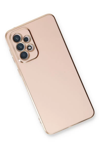 Samsung Galaxy A53 5G Kılıf Volet Silikon - Pembe