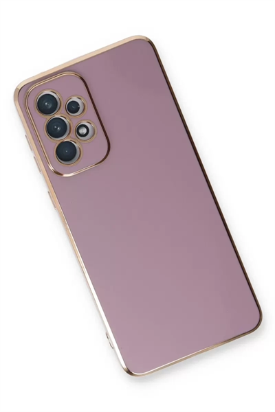 Samsung Galaxy A53 5G Kılıf Volet Silikon - Mor