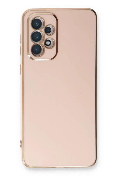 Samsung Galaxy A53 5G Kılıf Volet Silikon - Pembe