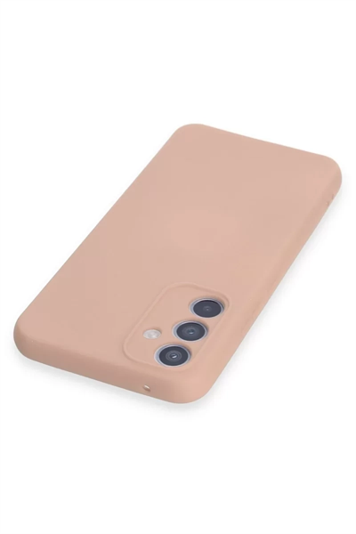 Samsung Galaxy A54 5G Kılıf Nano içi Kadife Silikon - Pudra
