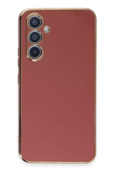 Samsung Galaxy A54 5G Kılıf Volet Silikon - Kırmızı