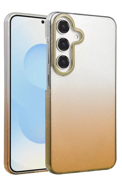Samsung Galaxy A55 5G Glossy Kapak - Çöl Titanyum