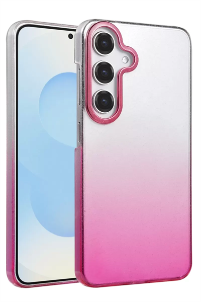 Samsung Galaxy A55 5G Glossy Kapak - Pembe
