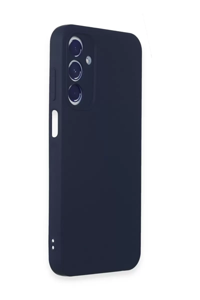 Samsung Galaxy A55 5G Kılıf First Silikon - Lacivert