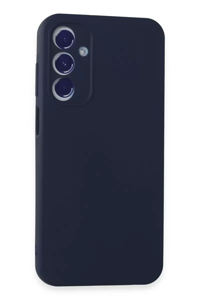Samsung Galaxy A55 5G Kılıf First Silikon - Lacivert