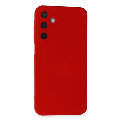 Samsung Galaxy A55 5G Kılıf Nano içi Kadife Silikon - Kırmızı
