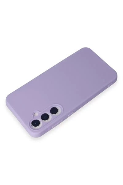 Samsung Galaxy A55 5G Kılıf Nano içi Kadife Silikon - Lila