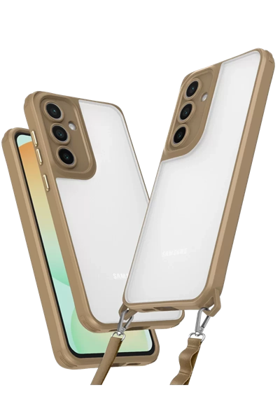 Samsung Galaxy A55 5G Kılıf Penta Silikon Kılıf - Çöl Titanyum