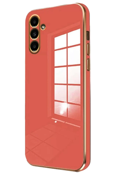 Samsung Galaxy A55 5G Kılıf Volet Silikon - Kırmızı