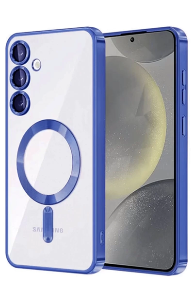 Samsung Galaxy A55 5G Kross Magneticsafe Kapak - Lacivert