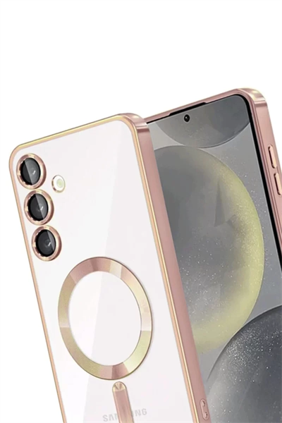 Samsung Galaxy A55 5G Kross Magneticsafe Kapak - Rose