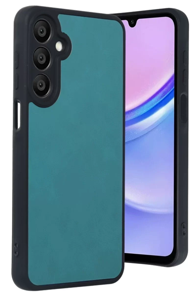 Samsung Galaxy A56 Kılıf Aras Deri Kapak - Açık Yeşil