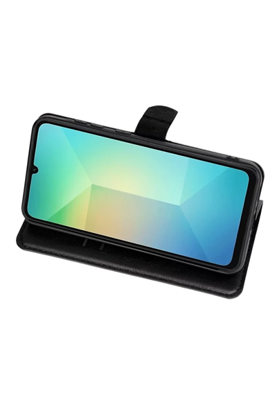 Samsung Galaxy A56 Kılıf Trend S Plus Kapaklı Kılıf - Taba