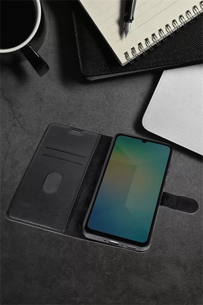 Samsung Galaxy A56 Kılıf Trend S Plus Kapaklı Kılıf - Taba