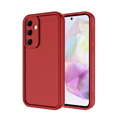 Samsung Galaxy A56 Kılıf Viera Silikon - Kırmızı