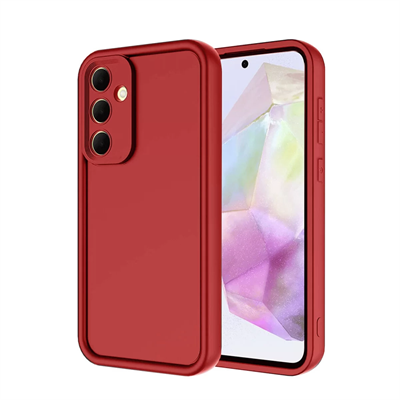 Samsung Galaxy A56 Kılıf Viera Silikon - Kırmızı