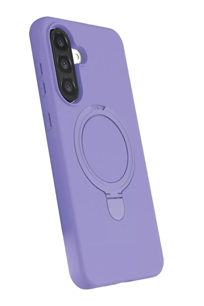 Samsung Galaxy A56 Regal Magsafe Standlı Kapak - Lila
