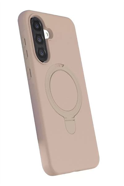 Samsung Galaxy A56 Regal Magsafe Standlı Kapak - Çöl Titanyum