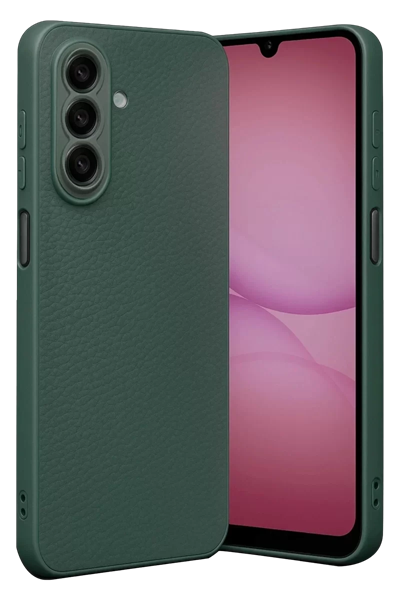 Samsung Galaxy A57 5G Thermax Silikon Kılıf - Koyu Yeşil