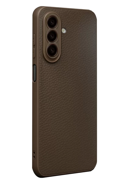 Samsung Galaxy A57 5G Thermax Silikon Kılıf - Kahverengi